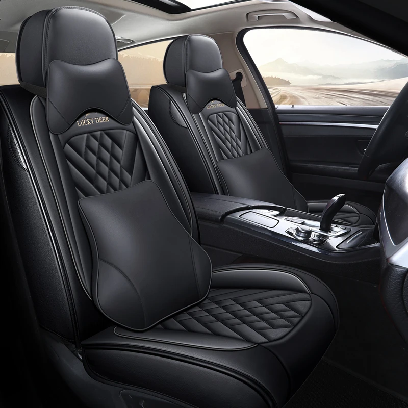 High Quality Car Seat Cover for Hyundai Elantra Accent SONATA I30 I40 SOLARIS CRETA Ix35 TUCSON Santa Fe Interior Details