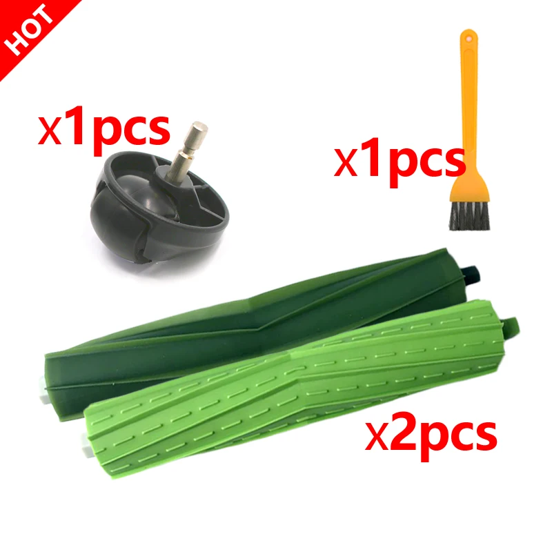 

For iRobot Roomba i3 i7 +i7 E5 E6 I Series Robot Vacuum Cleaner Front Wheel Castor Main Rubber Brush Spare Parts Accessories