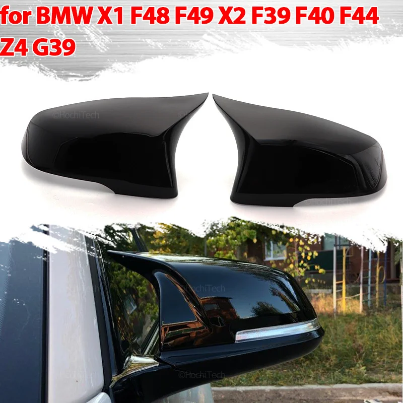 

Rearview Mirror Cover Wing Side Rear view Mirror Cap Fit For BMW X1 F48 X2 F39 F40 F53 F44 Z4 G39 Toyota Supra Carbon Fiber Look