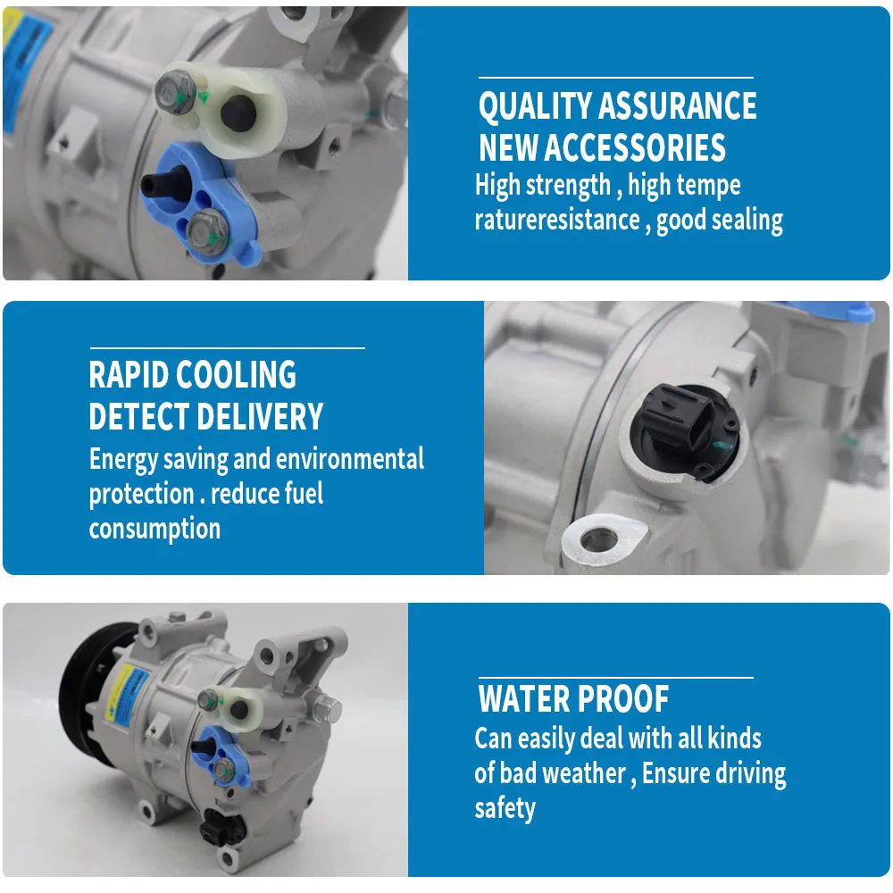 Компрессор переменного тока FMM VCS-12E 12 В для Toyota C-HR Auris 1.2T 2022 88310-F4010 88310F4010 88310F4050