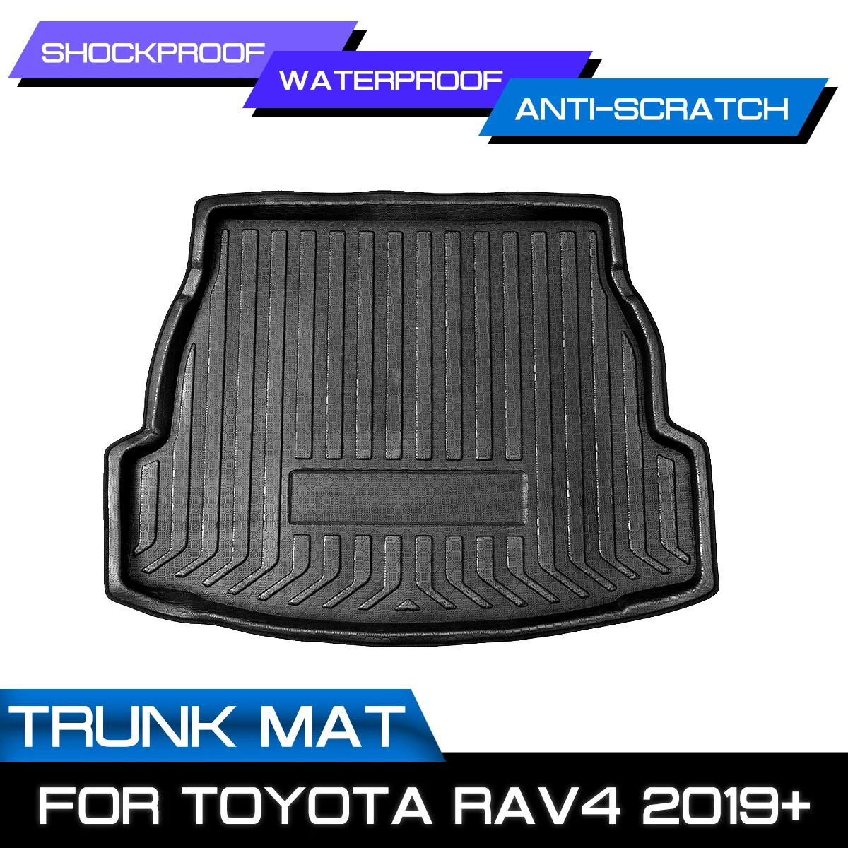 

Luggage Tray Floor Carpet For Toyota RAV4 2019+ Car Rear Trunk Boot Liner Cargo Mat Mud Protector Replacement Car Accessories
