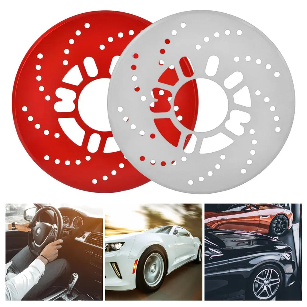

Aluminum Alloy Automotive Wheel Disc Brake Cover For Car Modification Brakes Sheet Auto Wheels Plate Rear Drum Brakes