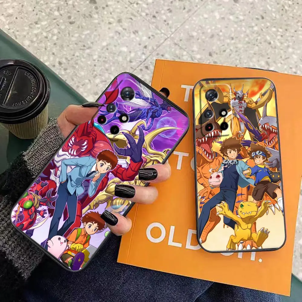 

Funda Case For Redmi NOTE 11 11 4G 10 9 9S 8T 8 7 K40 K30 K20 10 10C 9 9C 8 8A Pro 5G Case Para Anime Digital Monster Digimon