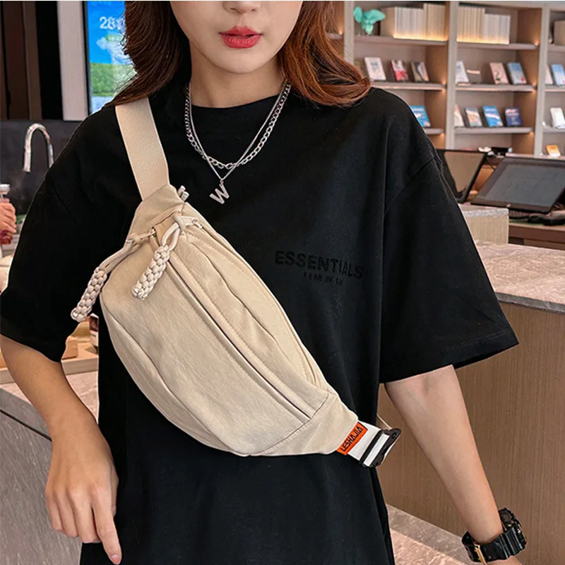Luxury Chest Bag for Women Large Capacity Travel Crossbody Female Korean Version Belt Waist Bag Ladies Daily Street Fanny Packs