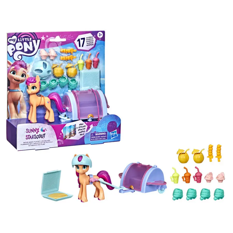 

Волшебный игровой набор My Little Pony, магазин холодных напитков Sunny Starscout Mobile, игрушка для детей, подарок F2449