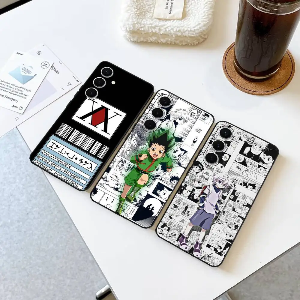 Фото Чехол для телефона Hunter X Hunter с аниме для Samsung S 24 Fe 25 Ultra Plus 20 Lite 21 30 22 23 24 22 Ultra 5G Fundas №1