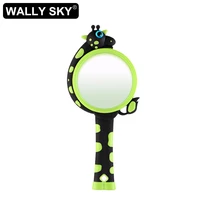 handheld magnifier for children giraffe shaped magnifying glass for kids abs shatterproof frame portable light weight