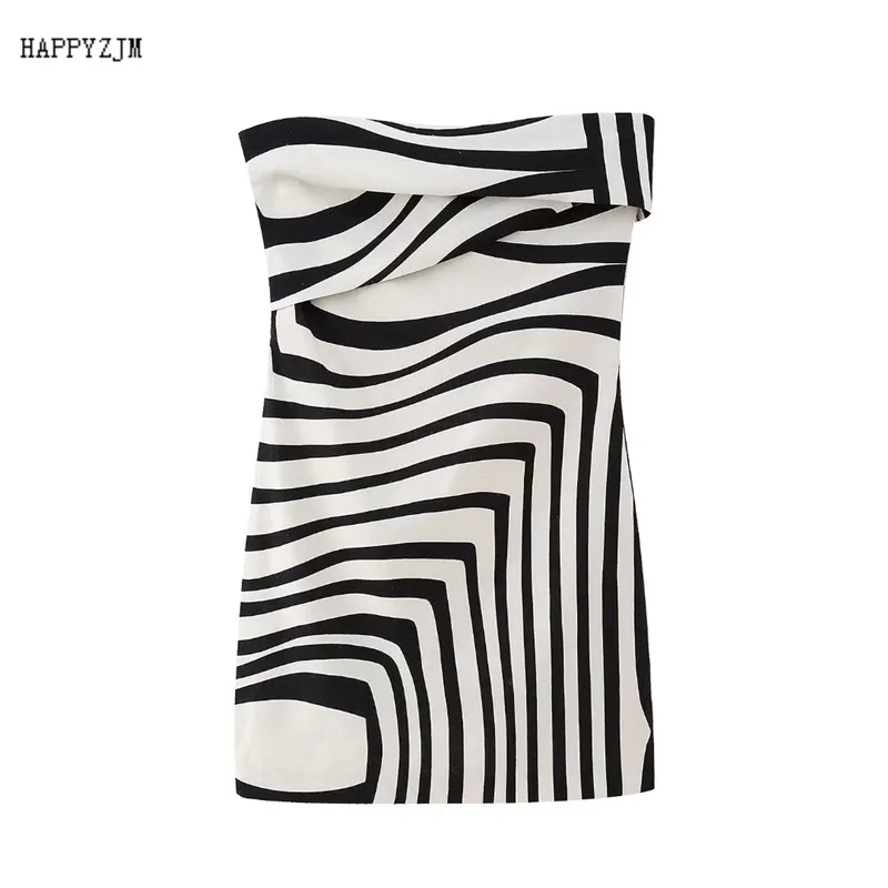 

Новинка 2023, женское Смешанное льняное мини-платье с принтом, летнее модное универсальное пикантное короткое платье в праздничном стиле