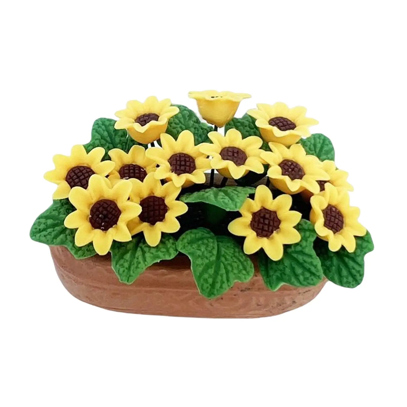 

Миниатюрный Кукольный домик, мебель, полимерное украшение, масштаб 1:12, горшечные растения для кукольных домиков, ролевые игрушки, АКС для со...