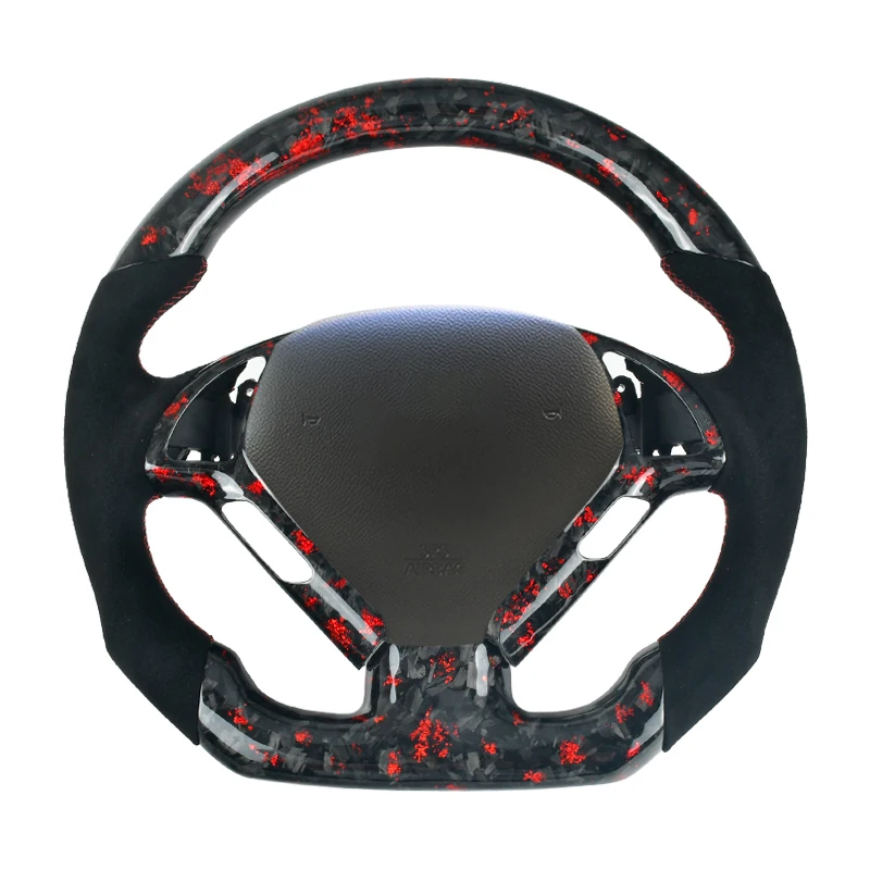 

Индивидуальное рулевое колесо из углеродного волокна, подходит для Infiniti G37 2009 2010 2011 2012 2013, поддержка модели по индивидуальному заказу