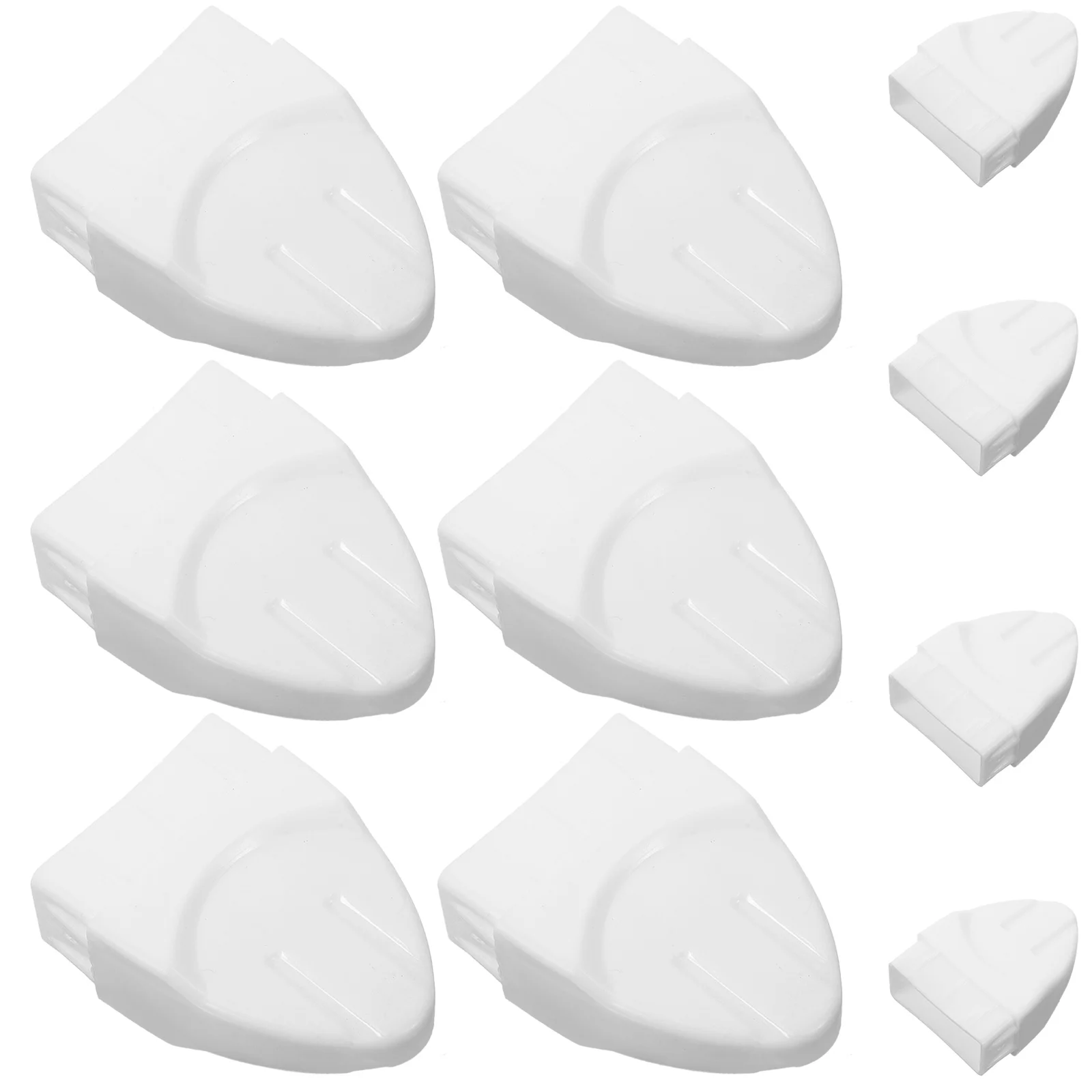 

10pcs Post Caps Fence Finials Fence Post Caps Plastic Finial Tops Guardrail Caps