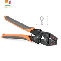 wozobuy iws 681638 crimping pliers cable lug crimper tool bare terminals wire plier for non insulated connectors