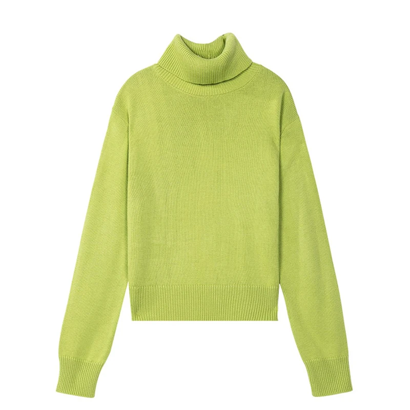 Good Series Cut the Tag off Autumn and Winter Casual Turtleneck Slim fit Knitted Bottoming Shirt Sweater Jv720b/N--