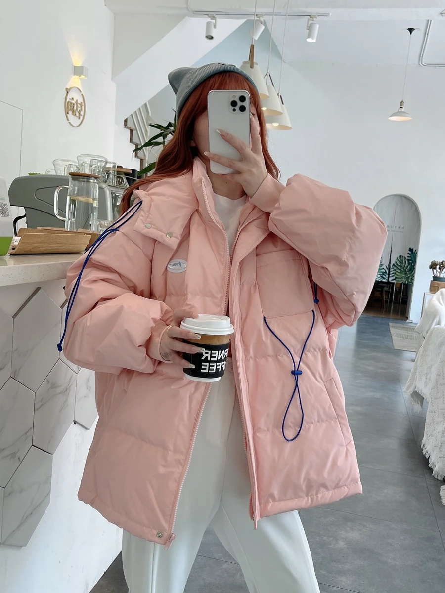 New Women Down Jacket Casual Style Autumn Winter Coats And Parkas Female Outwear