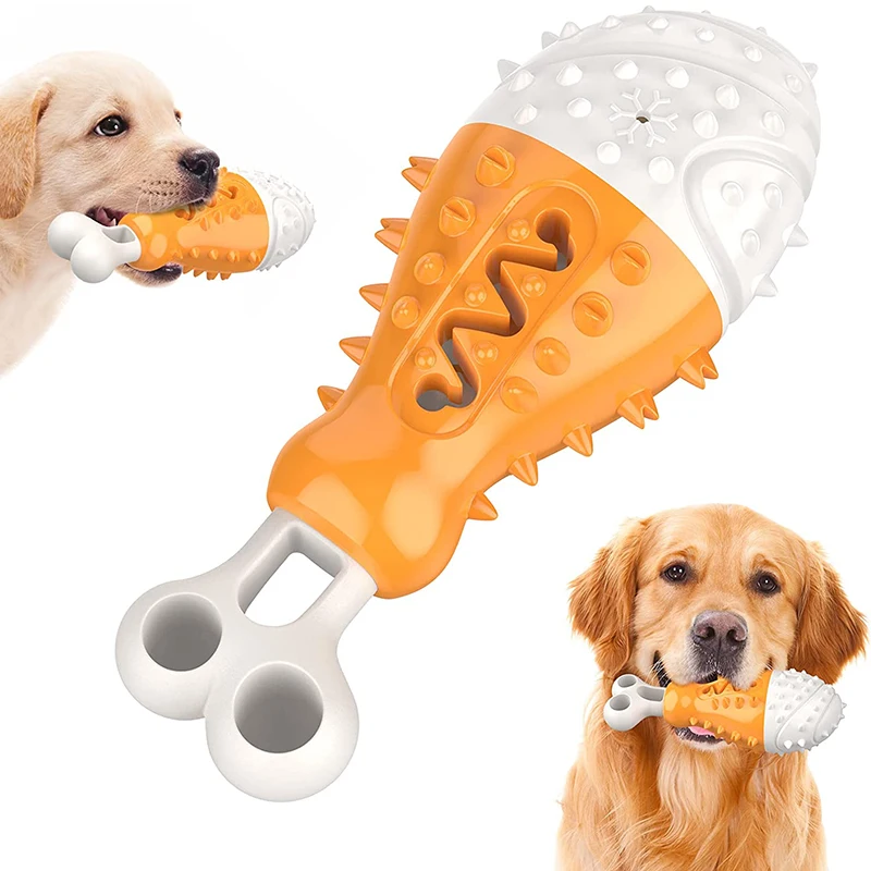 

Dog Chew Toy for Aggressive Chewers Indestructible Dog Puzzle Toys Interactive Puppy Molar Teeth Toys for Small Medium Large Dog