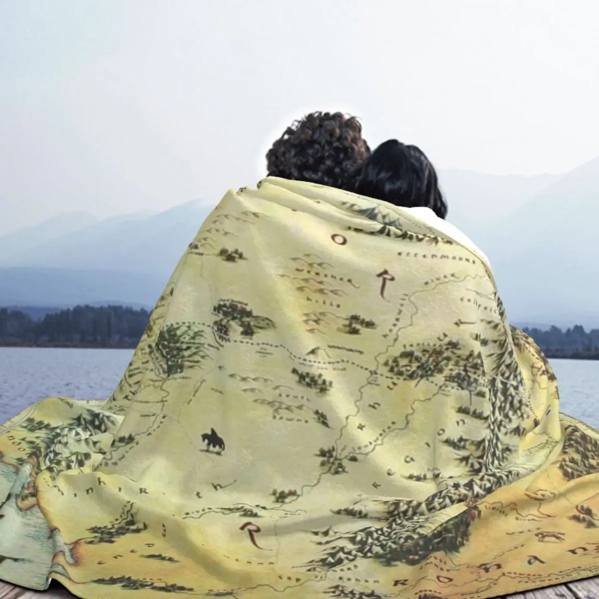 Tolkien Map 2647 домашнее одеяло для кровати одеяла и пледы