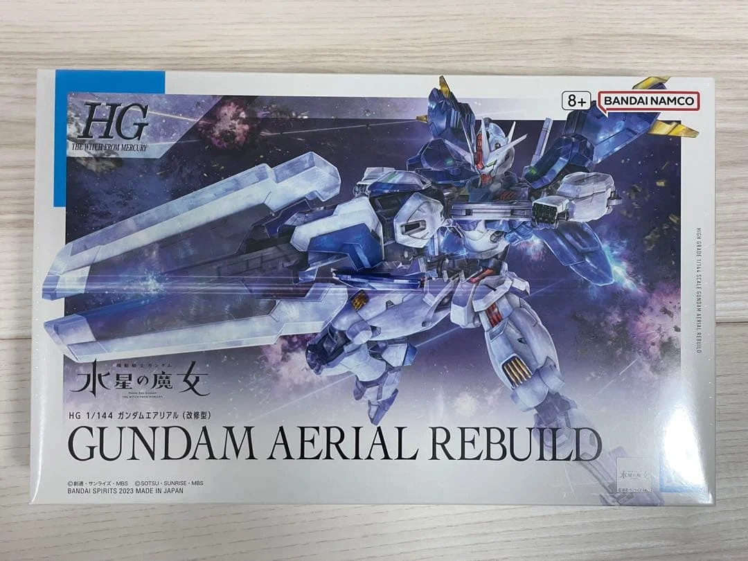 Фото Оригинальная фигурка Bandai HG 1/144 «Ведьма с Меркурия» GUNDAM AERIAL LFRITH CALIBARN ZOWORT NAION HEAVY DILANZA, аниме-экшн-фигурка №3