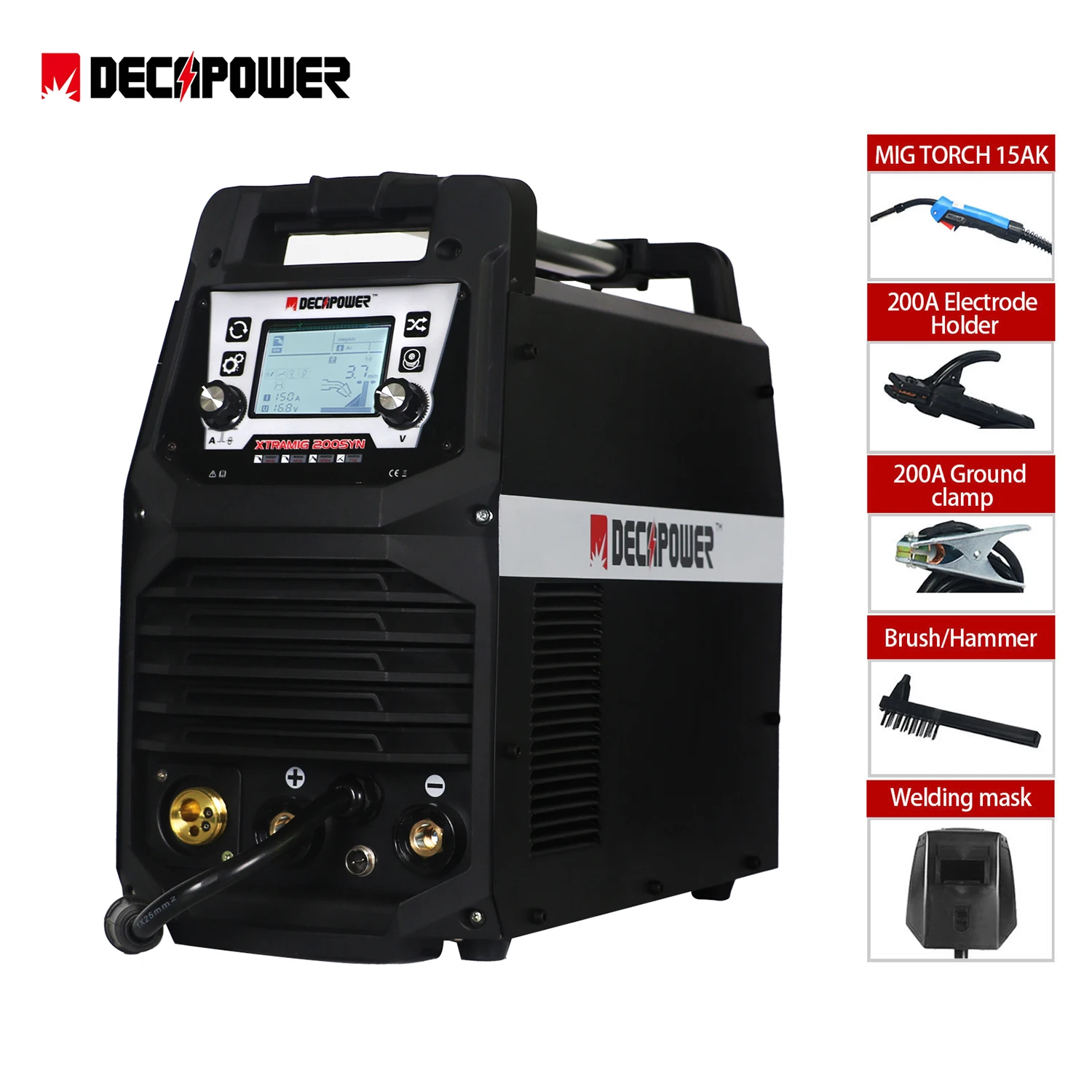 

multi mig welding machine Arc Inverter MMA TIG MIG MAG 4 in 1 for Ss/Alu MIG Welder