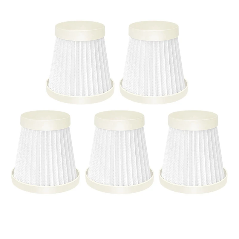 

5Pcs HEPA Filter Replacement Accessories For MIXIAOBAI Wire Type LF-12 Robotic Vacuum Cleaner