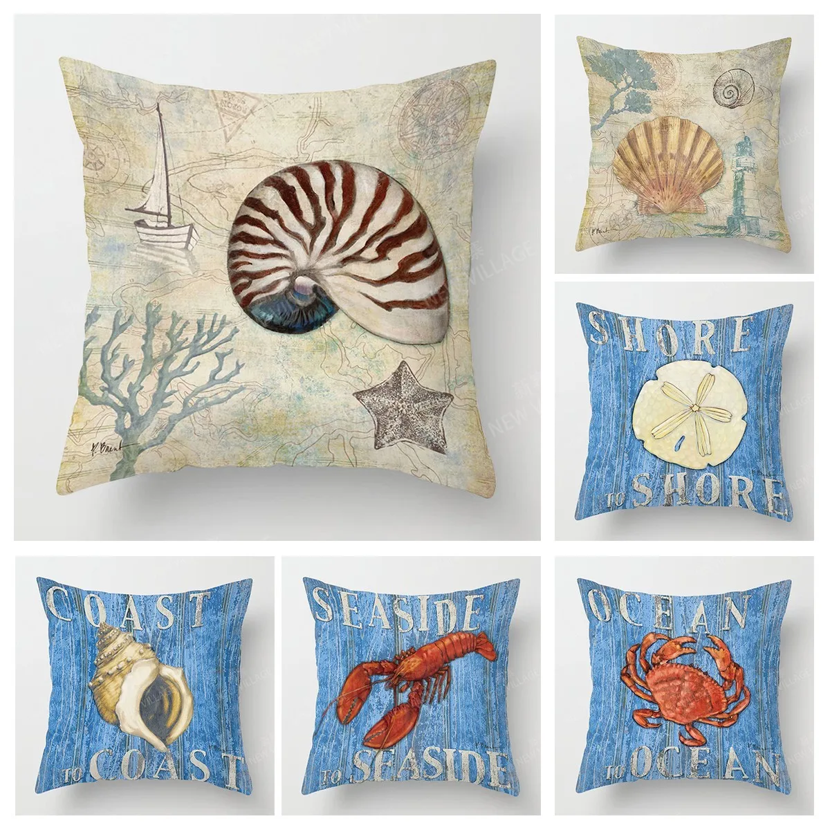 Наволочка с принтом животных под водой наволочка для дивана украшение дома можно