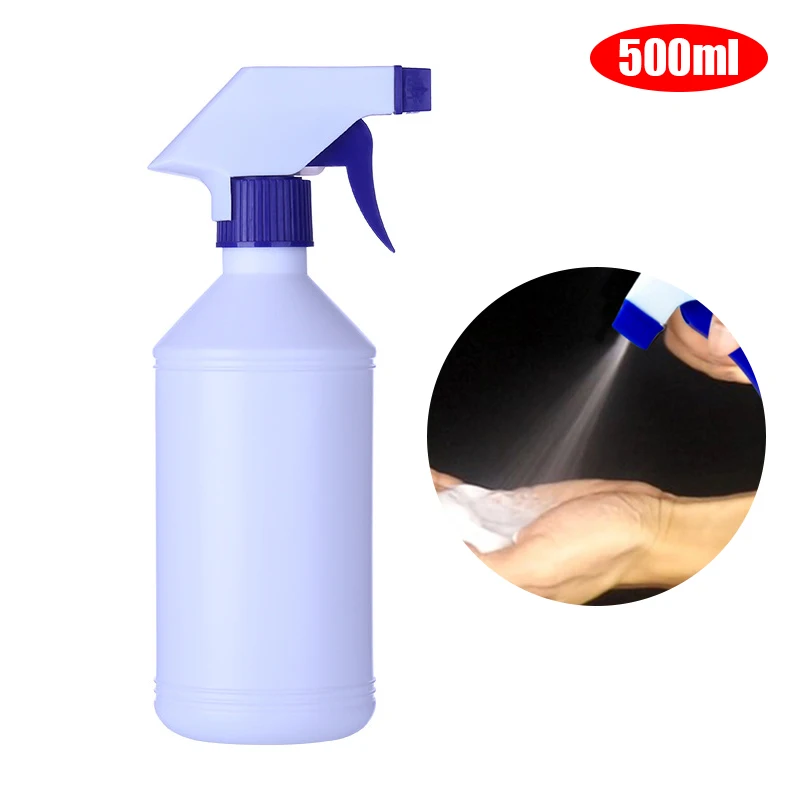 

1PC Refillable Plastic Spray Bottle Empty Container Plastic Atomizer Portable Alcohol Container 500ml 300ml 250ml 200ml 120ml