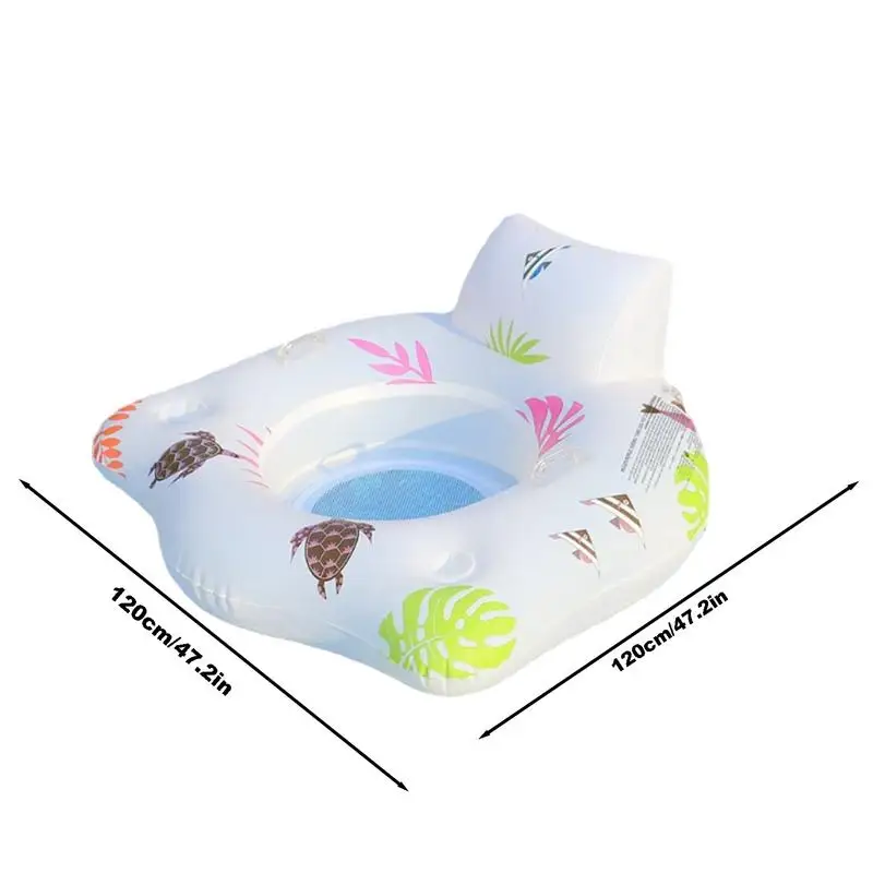 ПВХ люминесцентный водный гамак плавающий шезлонг надувной матрас для бассейна