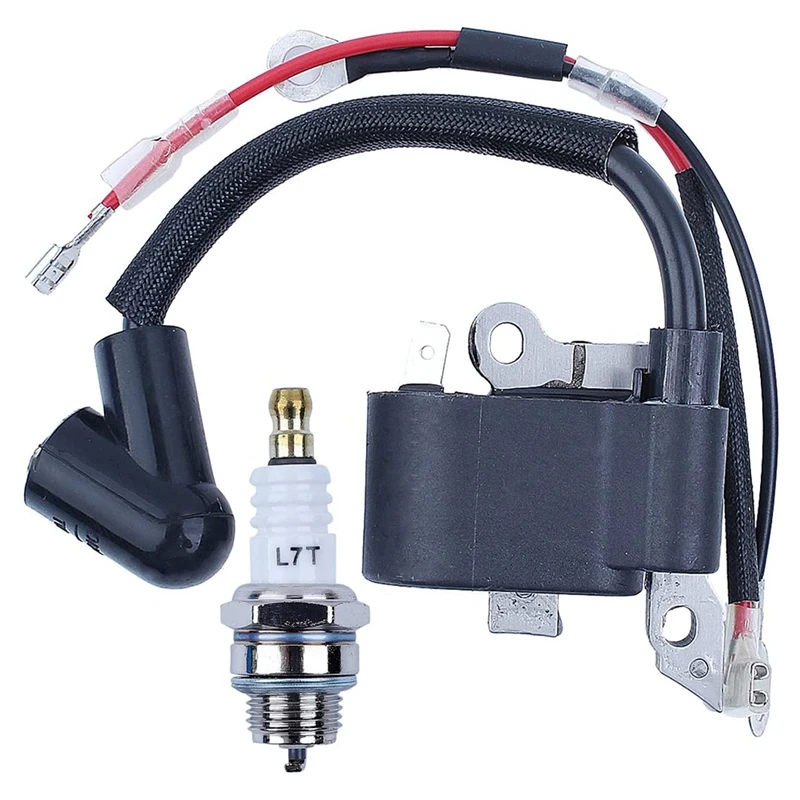 

Ignition Coil Module Spark Plug Kit For HUSQVARNA 235 136 137 141 23 26 36 41 Chainsaw Parts