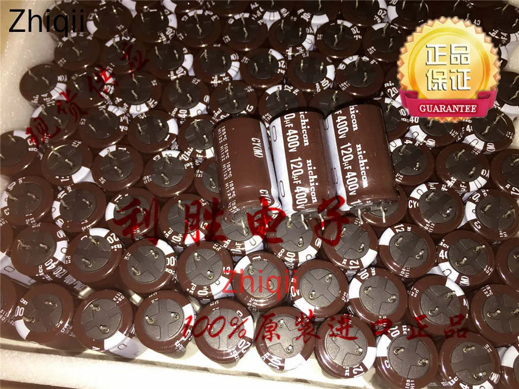 5 шт./10 шт. Оригинальный Новый 120 мкФ 400V Japan Nichicon конденсатор 400V120UF 18X30 CY