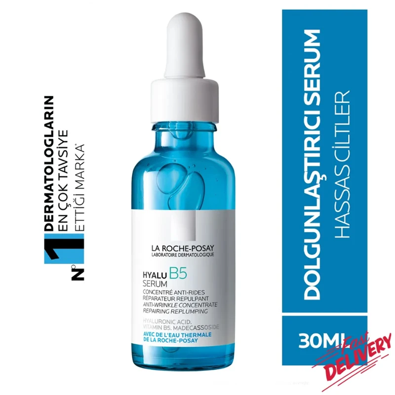 

La Roche Posay Hyalu B5 Facial Serum 30ml Concentrate Anti-Aging and Diminish Fine Lines Hydrating Repairing the Skin Barrier