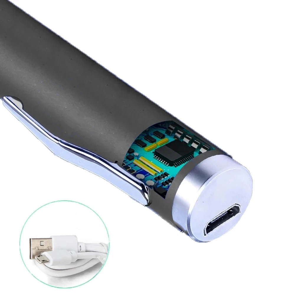 Зеленая лазерная указка с USB-зарядкой мощная супер ручка 711 красная точка нм