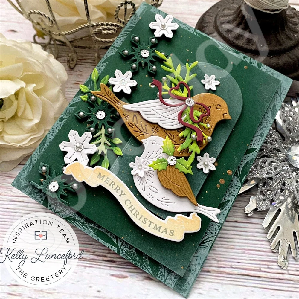 Белый медведь пингвин металлические штампы и трафареты скрапбукинг журналы