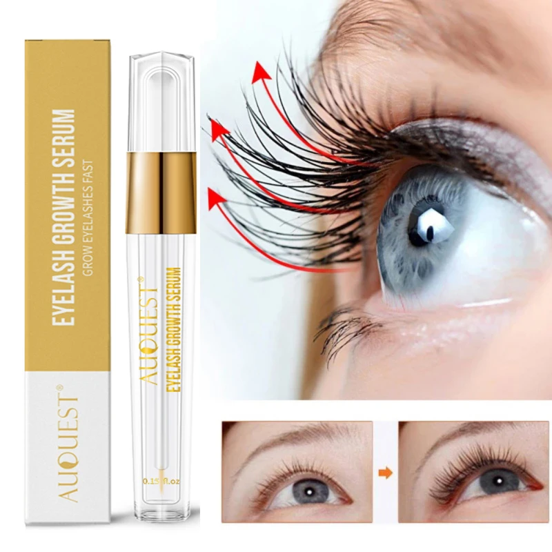 

Fast Eyelash Growth Serum Eyelashes Eyebrows Enhancer Lash Lift Treatment Longer Fuller Thicker Lashes Nourish Eye Care Products