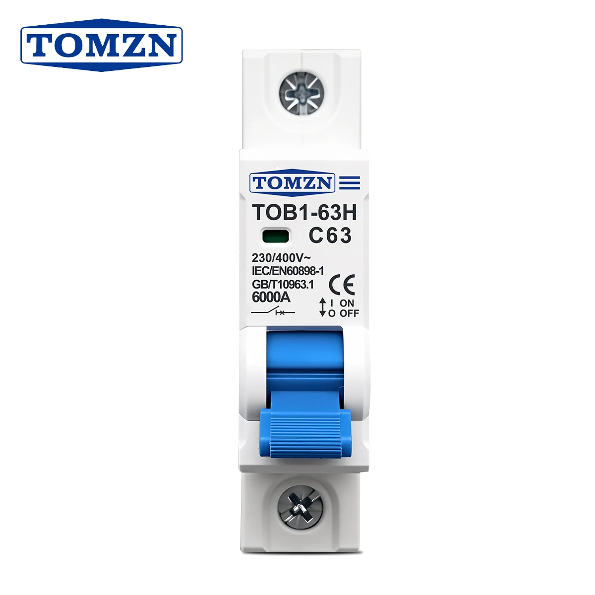 TOMZN Мини-автомат TOB1-63H тип C 3-63A
