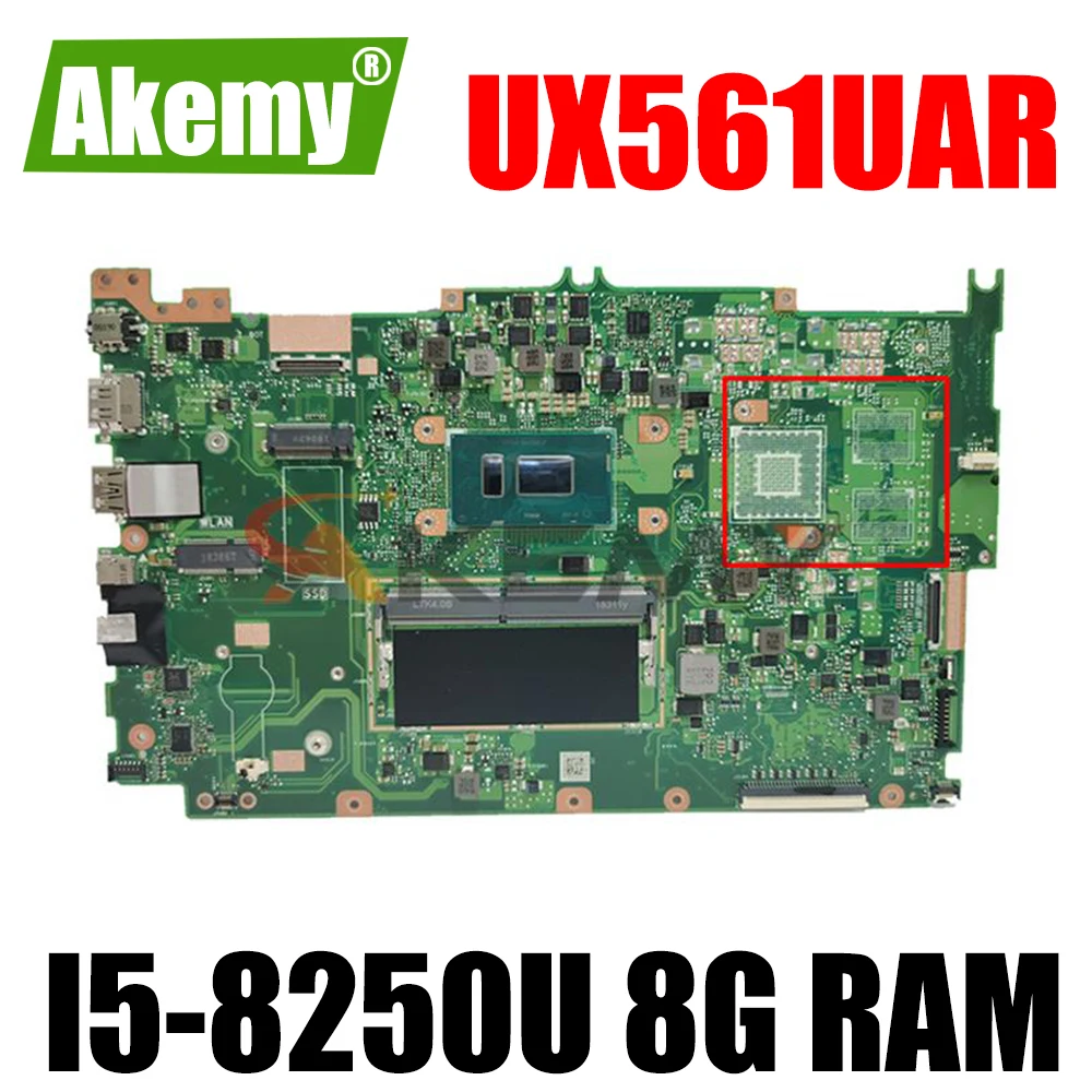 

For ASUS ZenBook Flip UX561UA Laotop Mainboard I5-8250U 8G RAM UX561UAR Motherboard Tested free shipping