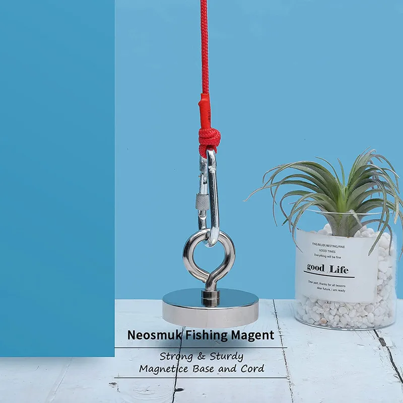 

Удивительный прочный и поисковый подъемный магнит рыболовный магнит с веревкой D48 78 кг максимальная сила шаг mate stand iman PTSNET
