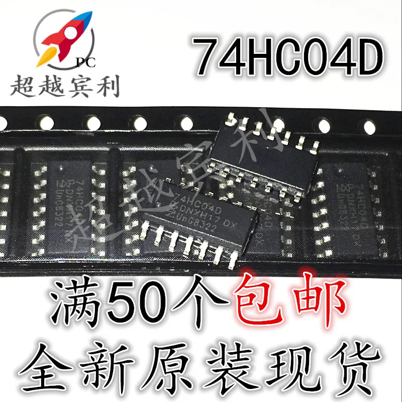 

Оригинальный Новый 74HC04 74HC04D SOP14 логический чип без ворот CMOS, 30 шт.