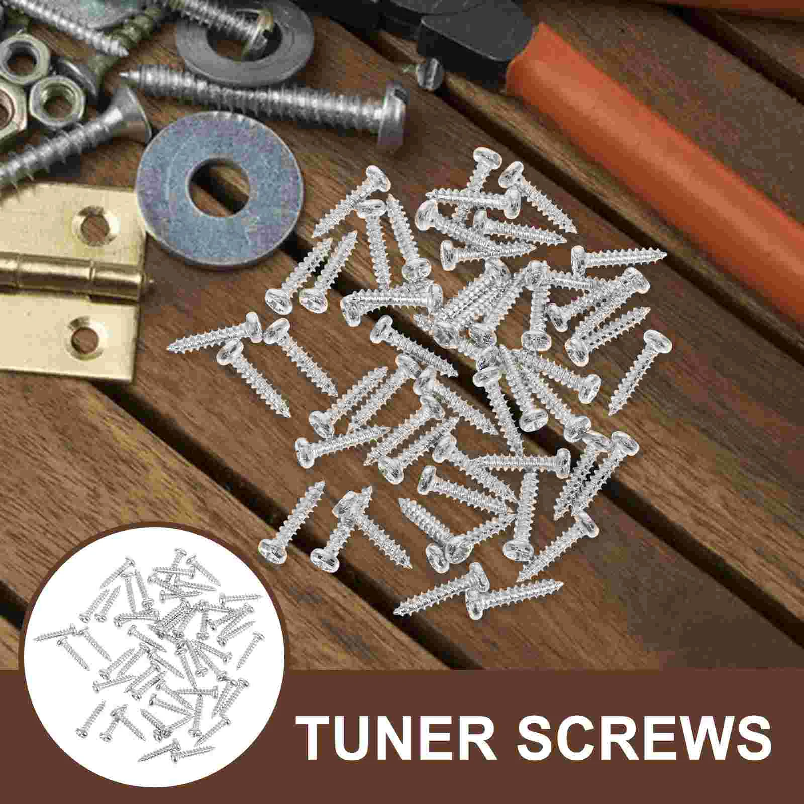 50 шт. тюнер винты для электрической бас-гитары мостовая машина шнур кисточки