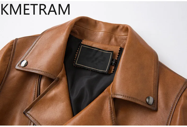 Женская кожаная куртка из овечьей кожи