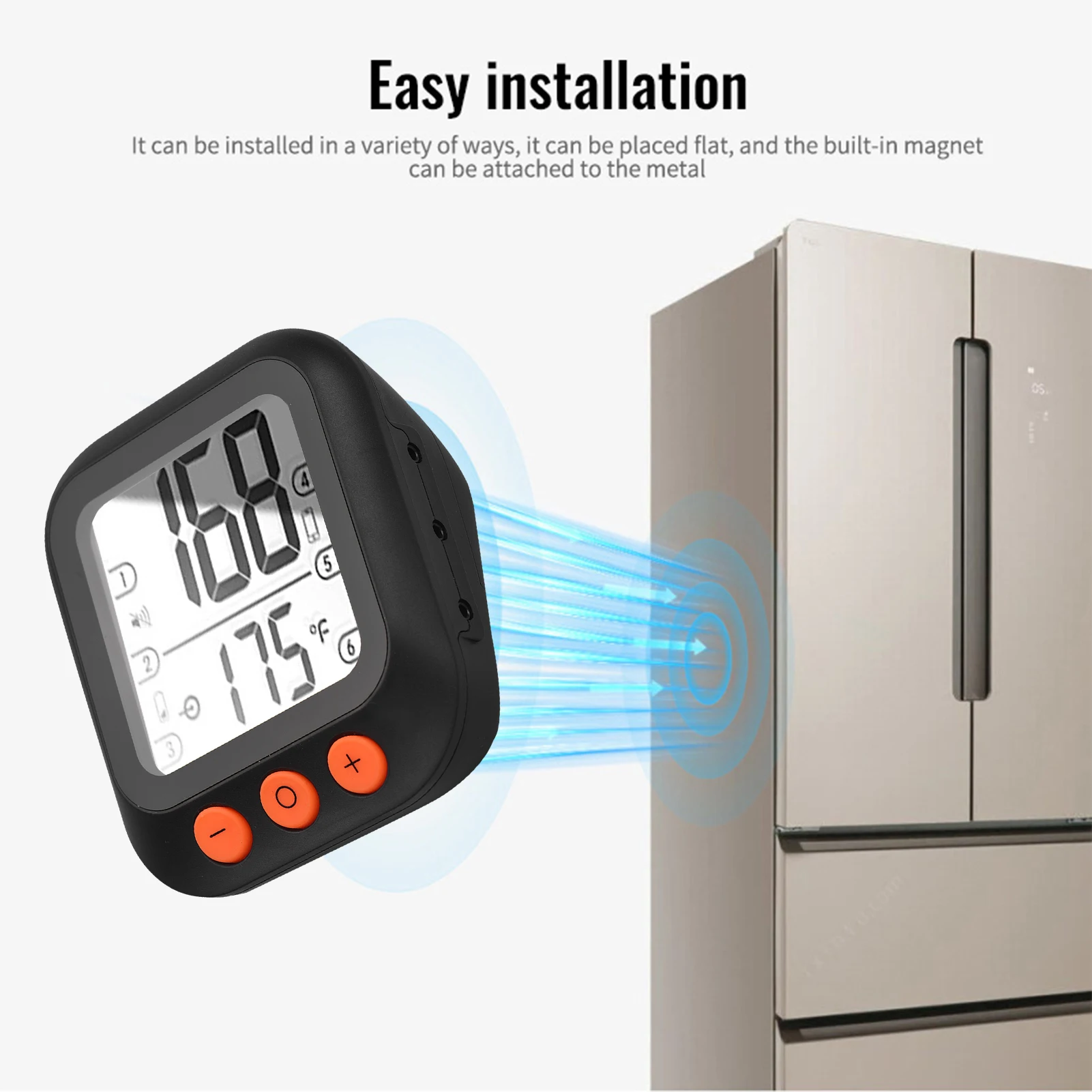 Умный термометр для мяса цифровой дистанционный таймер с дистанционным