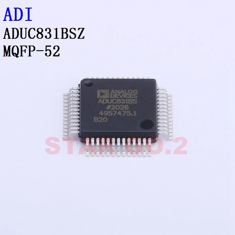 2 шт., микроконтроллер ADUC831BSZ MQFP-52 ADI
