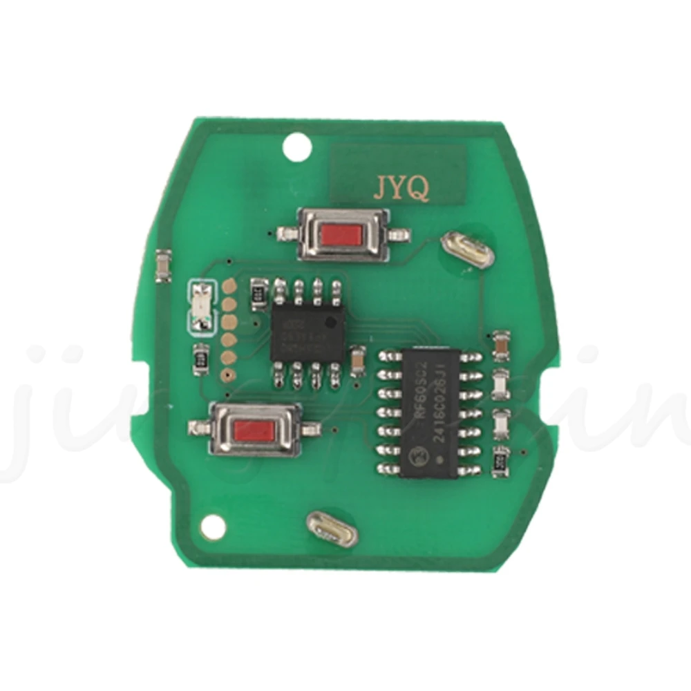 

Jingyuqin 2-кнопочный дистанционный ключ от автомобиля 315/433 МГц PCF7931 для BMW Mini Cooper R53 R50 MG7 для Land Rover Discovery Aoto Fob Control