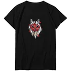 Футболка унисекс с рисунком, черно-белая футболка с Принцессой Мононоке, Хаяо, Миядзаки, студийной дачи, летняя одежда