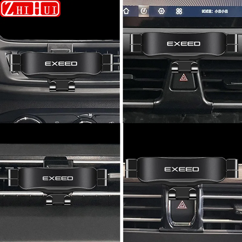 adjustable car phone mount holder for chery exeed txl 2020 2021 2022 gravity navigation bracket modificated accessories free global shipping