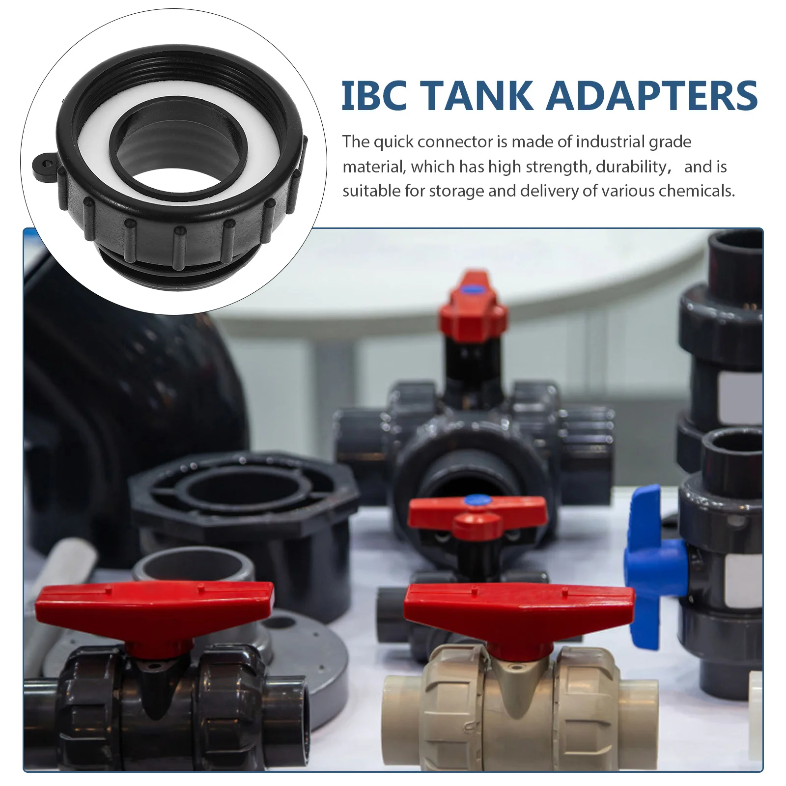 Адаптер клапана Ibc Tote Инструмент для слива бака Водяной шланг Мужской