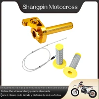 new six color 110cc 250cc off road motorcycle modified cqr throttle handle with elbow throttle cable for off road vehicles