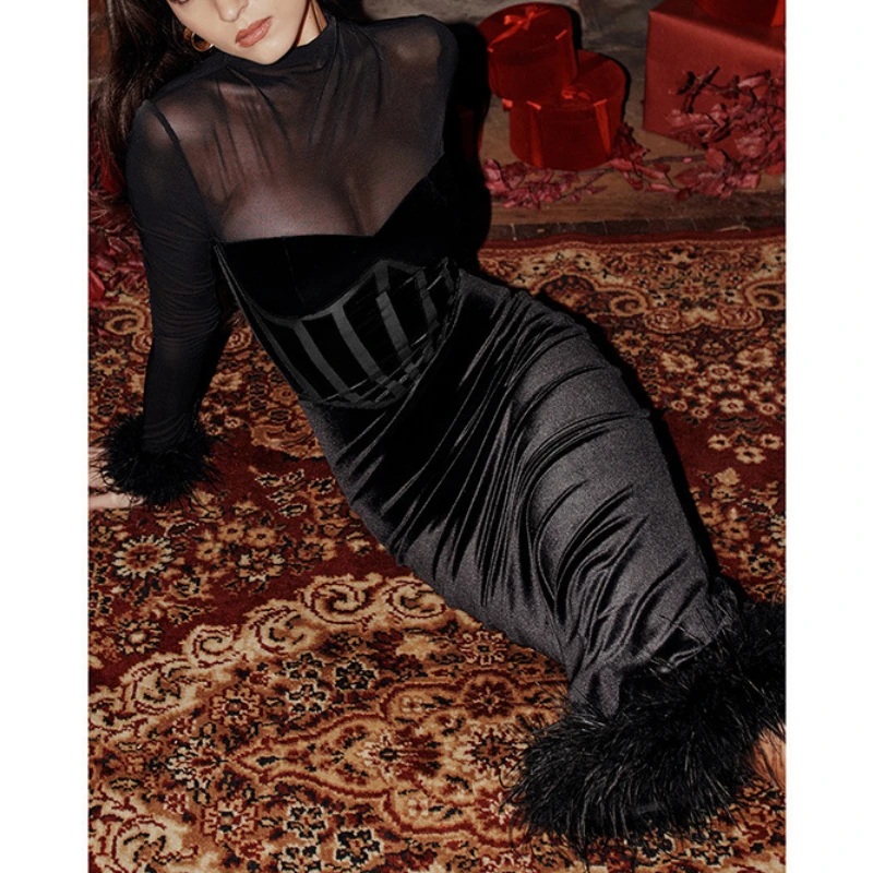 Осеннее Новое модное шерстяное Сетчатое лоскутное корейское кашемировое