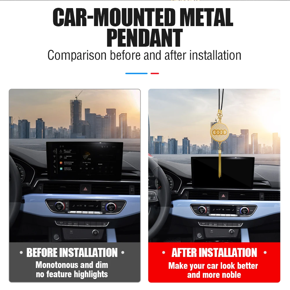 1 шт. украшение автомобиля подвеска зеркало заднего вида украшения аксессуары