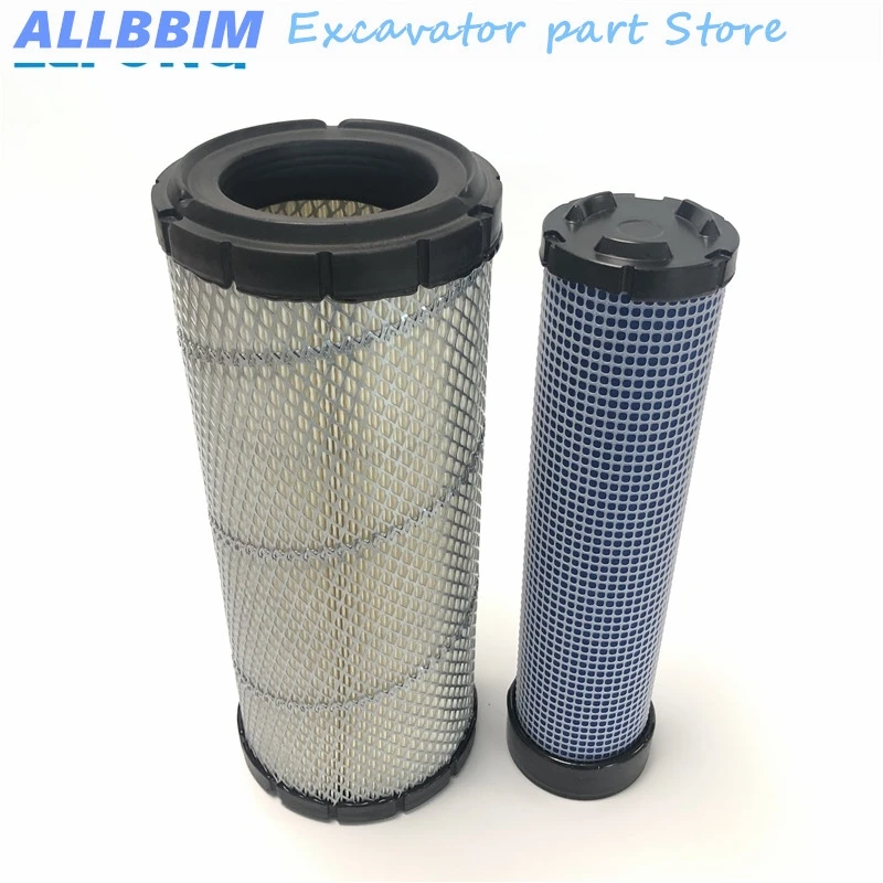 

For Kobelco SK60-8 SK75-8 75-8 SK80 Excavator Accessories Air Filter Element Filter Element Filter High Quality Accessories