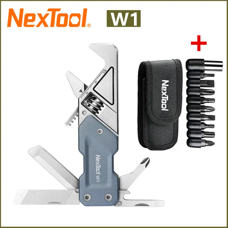 

Nextool Мини-гаечный ключ Многофункциональный портативный многофункциональный складной отвертка Открывалка для бутылок Открытый кемпинг EDC оборудование