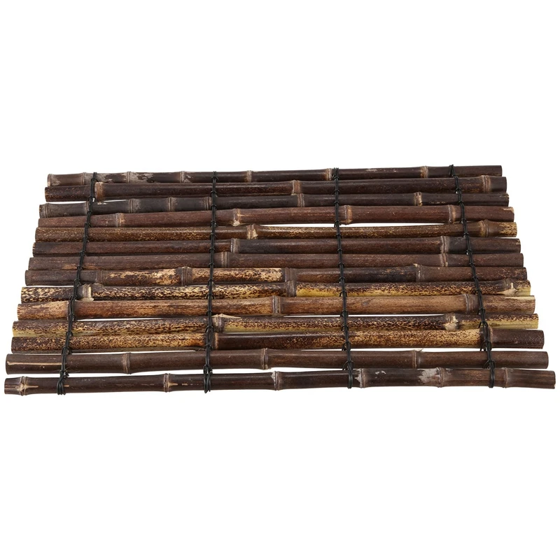 

Бамбуковый кухонный поднос для хранения, искусственная чашка, коврик, подставка, прямоугольный держатель для чайника, блюдо для фруктов